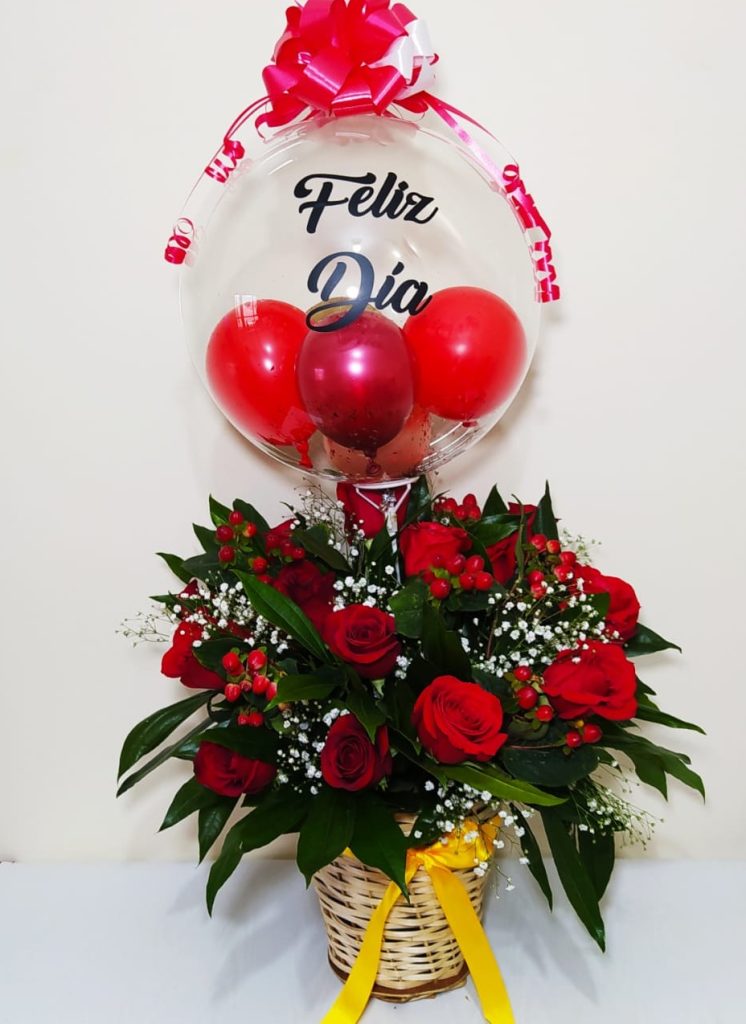 Arreglo floral Jardín de rosas Producto_desayunossorpresas.com