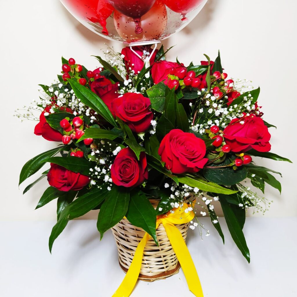 Arreglo floral Jardín de rosas Galeria de imagen de producto_de foto_ desayunossorpresas.com