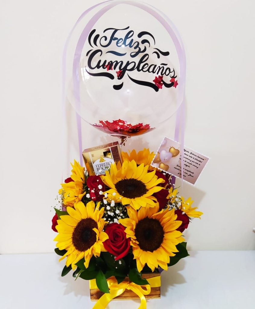 Arreglo floral Día especial Producto_desayunossorpresas.com