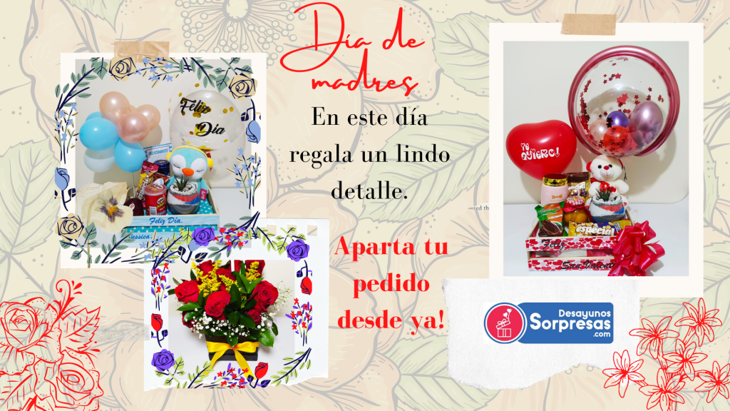 POST hoja principal, presentación pedidos día de madres.