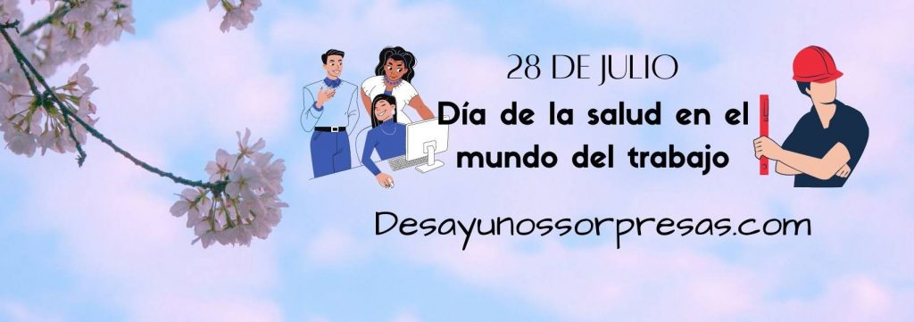 Dia de la salud en el mundo del trabajo