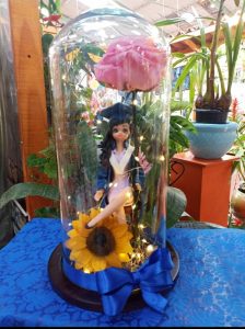 Rosa preservada grado