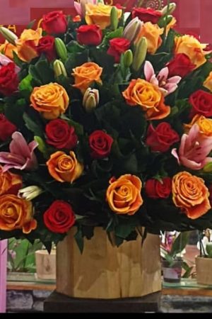 arreglo floral de centro