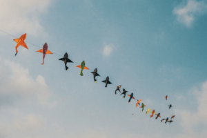 Eleva tus sueños como las cometas