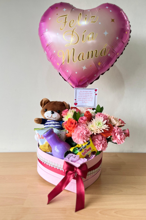 detalle “corazón de mamá”