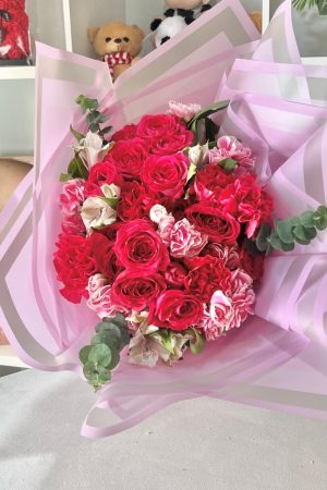 Bouquet Flores Mixtas Palabras que Florecen